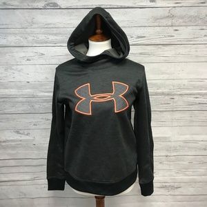 Under Armour ColdGear Black Hoodie Womens S NWOT